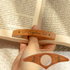 Custom Name Engraved Book Page Holder - Personalized Christmas Bookish Gifts For Book Lovers, Bookworms, Readers CH07 899516