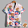 Custom Dog Photo Hawaii Shirt Gift For Pet Lovers TH10 169051