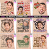 Custom Funny Photo Bachelorette, Birthday Party Tattoos Favors LM32 897663