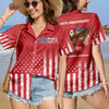 Custom Name Eagles 250th Birthday Independence - Reunion - Democracy Hawaii Shirt LM32 899089