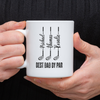 Personalized Best Dad by Par Mug – Custom Golf Gift for Dad with Kids Names, Father’s Day Gift HA75 921266
