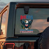 America Freedom USA Flag 250 Birthday Car Window Decal Sticker CH07 896512