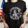 Stand Strong Charlie Kirk - Voice Of Freedom Memorial Dark Shirt LM32 65531