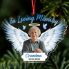 Custom Photo In Loving Memory - Personalized Memorial Acrylic Ornament CH07 896870