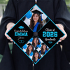 Custom Photo Class Of 2026 Personalized Graduation Cap Topper HA75 920814