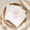 Custom Pet Wedding Cocktail Napkins Funny Wedding Party Decor Newlywed Gift CH07 911288