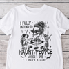 Personalized I Fully Intend To Haunt People Funny Halloween Bright Shirt HA75 897494