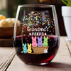Custom Family Bunny Easter Personalized Wine Glass TH10 892509