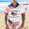 Custom Name America 250th Anniversary Hawaii Shirt HO82 901538
