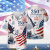 Personalized US 250th Anniversary 1776-2026 Patriotic Hawaii Shirt Gifts for Independence Day HA75 921604