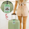 Custom Photo Best Traveled With Friends Personalized Luggage Tag Holiday Vacation Gift, Gift For Best Friends, BFF HA75 892666