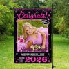 Custom Photo Class of 2026 Garden Flag Congrat Grad Gift, Graduation Decorations CH07 910756