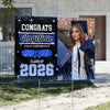 Custom Photo Congrats Class of 2026 Graduation Yard Sign CH07 910734