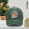 Custom Photo Human Belongs To Dog Cat Pet Washed Denim Baseball Cap HA75 892934