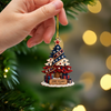 America Anniversary 1776-2026 Patriotic Wooden Ornament HO82 903338