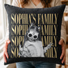 Custom Vintage Photo Pillow - Personalized Gift for Family TH10 170325