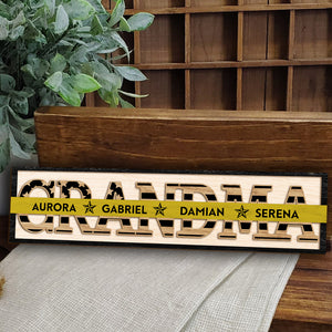 Personalized Keepsake For Beloved Job Lines Dad Wooden Sign LM32 893407
