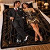 Personalized My King And My Queen Blanket, Anniversary Wedding Gifts CH07 180888