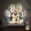 Custom Dog Photo And Name Memorial LED Night Light For Dog Lover TH10 170441