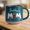 Custom Photo Cat Mom Personalized Pottery Mug CH07 899052