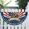 Custom Family Name 250th Anniversary 1776-2026 America Flag CH07 911976