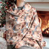 Custom Photo Wool Scarf Gift For Family LM32 897669
