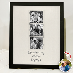 Custom Photo Life Would Be Boring Without You Picture Frame Gift For Couple TH10 898273