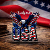 Faith, Family & Freedom America 250 Years Patriot Eagle Acrylic Pin LM32 899525