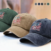 250th Anniversary 1776–2026 Patriotic Eagle American Independence Washed Denim Baseball Cap HA75 920282