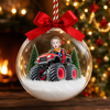 Custom Face Kid Riding Monster Truck 3D Acrylic Ball Ornament, Special Christmas Keepsake for Kids HO82 903912