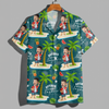 Custom Face All Over Print Hawaiian Shirt Personalized Retirement Gift for Dad LM32 893483