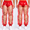 Personalized Funny Hairy Legs Men's Red See Through Sweatpants HO82 904136