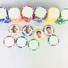 Custom Funny Photo Printed Poker Chip Golf Ball Marker Gift For Golf Lovers, Golfer LM32 897629