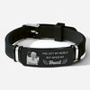 Custom Photo I Am Always With You Memorial Wristband Bracelet - Personalized Sympathy Gift LM32 669627