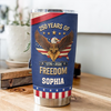 Custom Name America 250 Years Of Freedom 1776 - 2026 Fat Tumbler TH10 898733