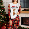 Admit it Life Would be Boring Without Me Custom Dog Photo Christmas Sleepwear CH07 899022