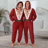 Funny Santa Body Illusion Adult Onesie Pajamas Fake Underwear Christmas Onesie Pajamas CH07 180584