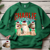 Custom Cat Photo Christmas Sweatshirt TH10 896271