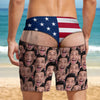 Custom Face Funny Men’s Swim Trunks - Fake Underwear Beach Shorts, Wide Load Birthday Gag Gift For Him HA75 921948