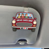 Custom Kids Photo Drive Safe Daddy Car Visor Clip Personalized Father's Day Gift CH07 895942