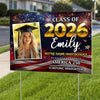 Custom Photo Class Of 2026 Graduating in America's 250th Anniversary Yard Sign CH07 895466
