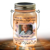 Custom Photo Those We Love Can Never Be More Memorial Mason Jar Light LM32 893159