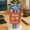 Custom Photo We Woof You - Dog Tumbler Gift For Dad For Dog Dad HO82 894118