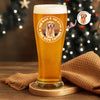 Custom Photo The Man The Myth The Dog Father Pilsner Glass HA75 892750