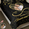Custom Couple Photo Bedding Set Gift For Valentine CH07 899762