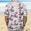 Custom Face Photo 4th of July Anniversary Hawaii Shirt LM32 899707