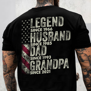 Personalized Legend Husband Dad Grandpa Shirt TH10 892883