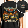 Route 66 100th Anniversary The Mother Road Back & Front Comfort Shirt Car Lover Gift CH07 911724