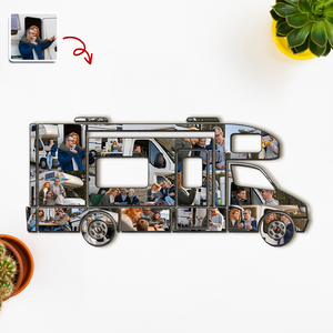 Custom Photo RV Car Wood Frame For Camping Lover TH10 896513