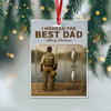 Personalized Hooked the Best Dad Ever Family Fishing Fun Acrylic Ornament LM32 895555